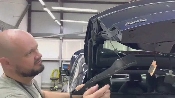 Как снять задние фонари на Infiniti QX55 2021гв