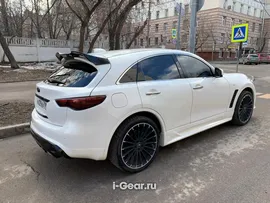 Спойлер багажника ver4 Infiniti fx35 fx37 fx50 fx30d qx70d