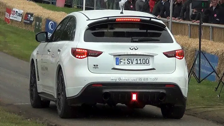 Infiniti FX Vettel BRUTAL Sound