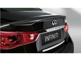 Infiniti Q50 Спойлер на багажник, оригинал (цвет: KH3 Black Obsidian)