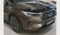 Дефлектор капота Infiniti QX50 2018-/QX55, 2021-, тёмный / Инфинити КХ50