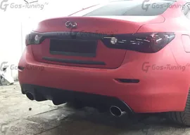 R01-0706 Диффузор заднего бампера Infiniti Q50 / Инфинти Q50