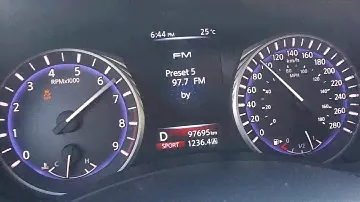 Stock 2015 infiniti Q50 3.7 acceleration 0-100 kmh + (0-60 mph)