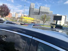 Багажник на рейлинги Infiniti QX60 2015-2021 штатный