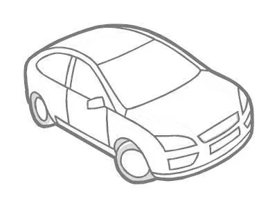 INFINITI C37S (2008 г.в.) заднее стекло