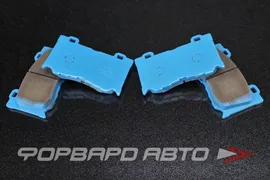 Колодки тормозные передние 0-400C, INFINITI NISSAN AKEBONO 4 поршня, Super Street Y-Sports EP461SSY ENDLESS