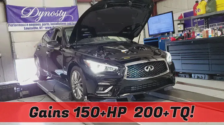 Infiniti Q50 Dyno Tuning Gains 150+HP 200+TQ!
