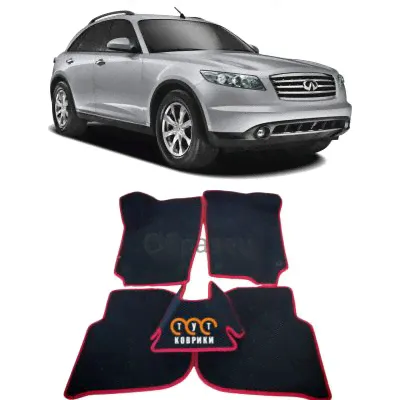 Коврики EVA для INFINITI FX 35, FX 45 (S50) (2003-2008)-0